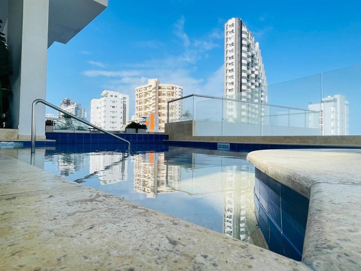 Apartamento A Pasos Del Mar Y Centro En Cartagena, Piscina Sauna&turco