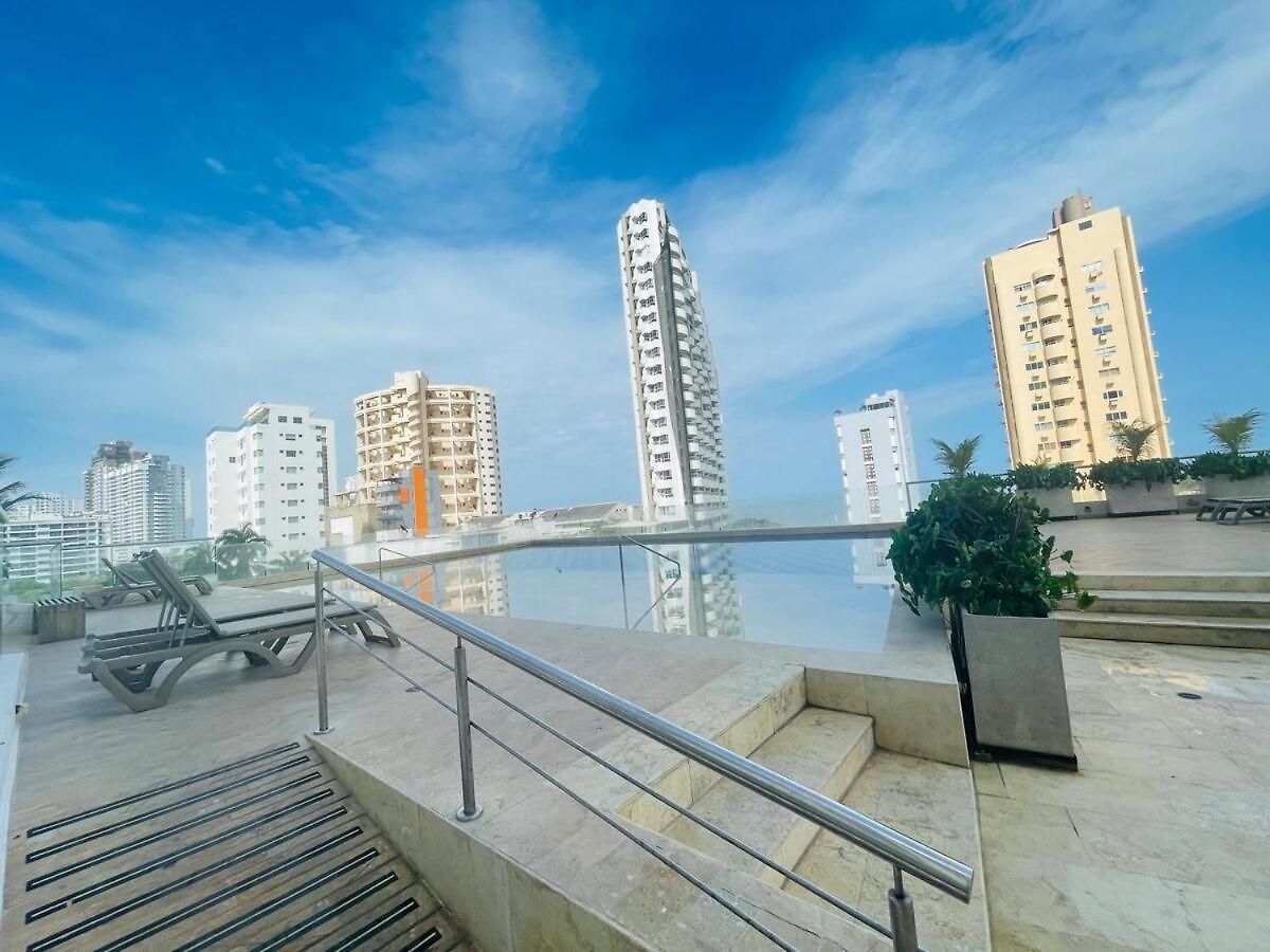 Apartamento A Pasos Del Mar Y Centro En Cartagena, Piscina Sauna&turco Cartagena