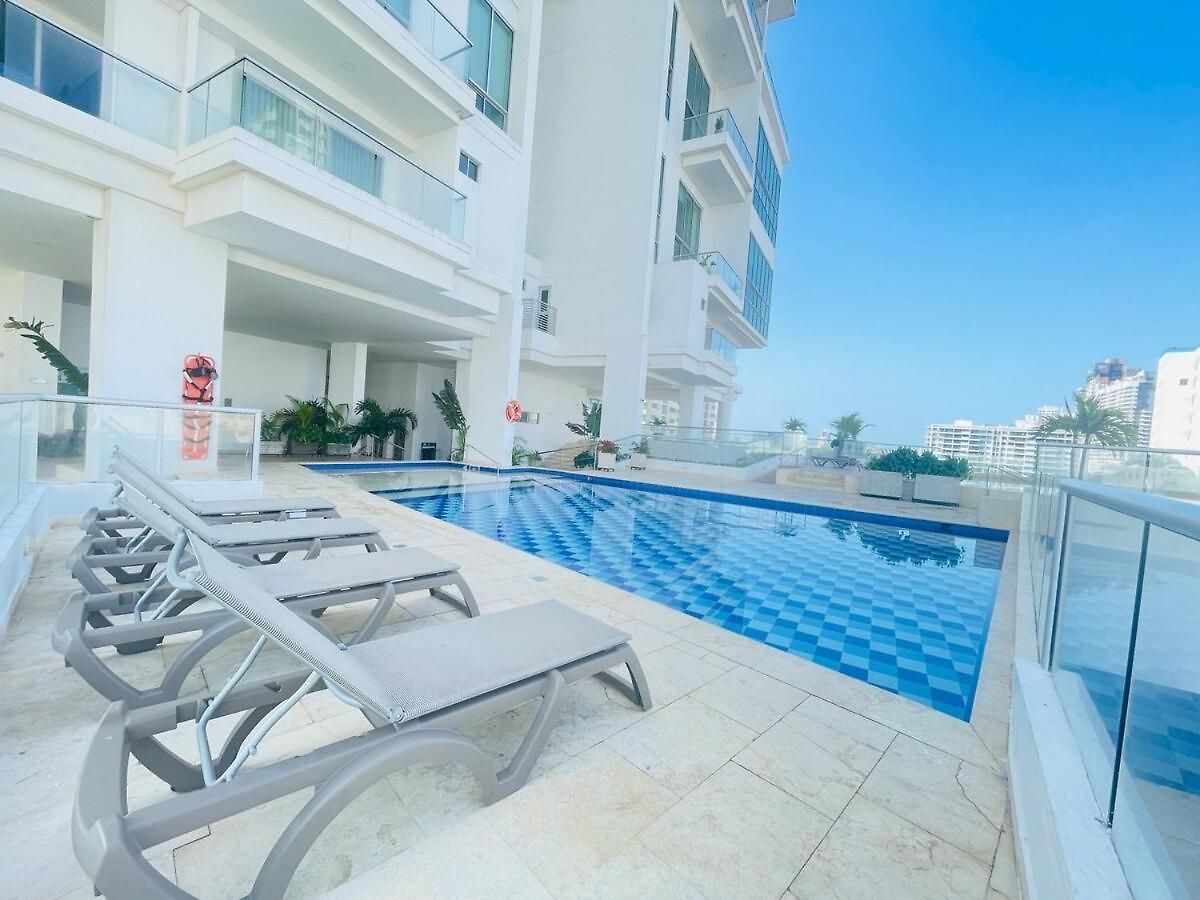 A Pasos Del Mar Y Centro En Cartagena, Piscina Sauna&turco Apartamento