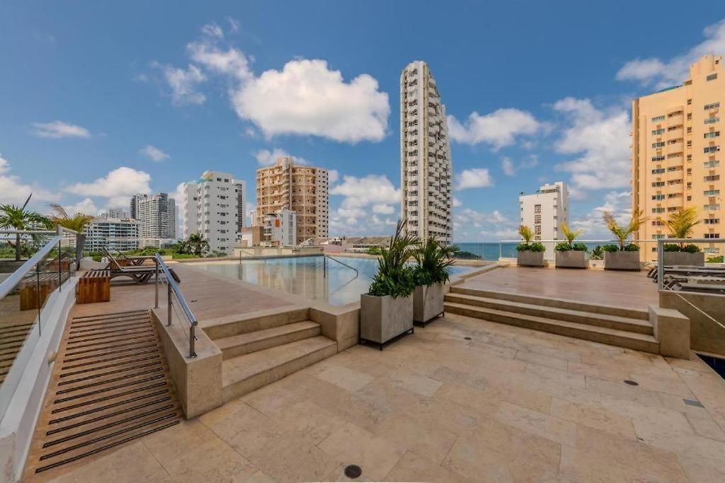A Pasos Del Mar Y Centro En Cartagena, Piscina Sauna&turco Apartamento Cartagena