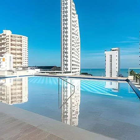 Apartamento A Pasos Del Mar Y Centro En Cartagena, Piscina Sauna&turco