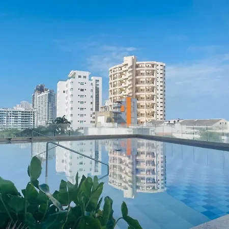 A Pasos Del Mar Y Centro En Cartagena, Piscina Sauna&turco Apartamento