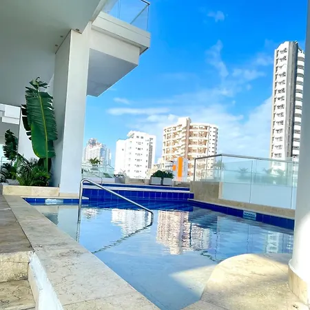 Apartamento A Pasos Del Mar Y Centro En Cartagena, Piscina Sauna&turco Cartagena